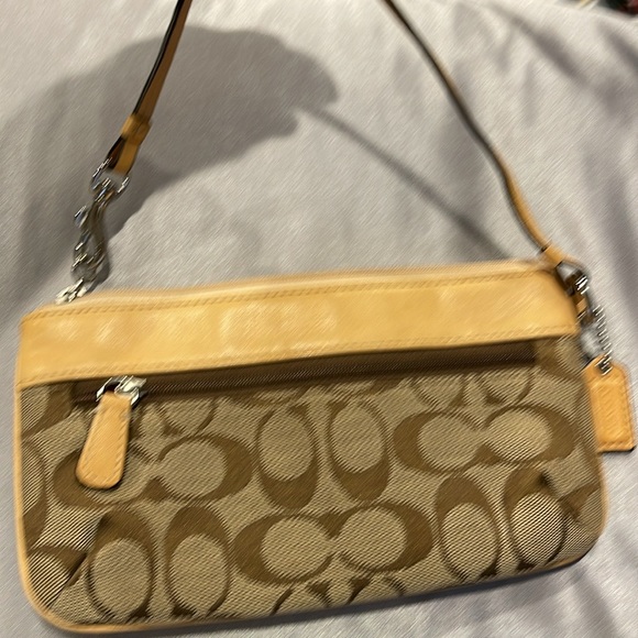 Coach Signature Wristlet - Picture 9 of 12